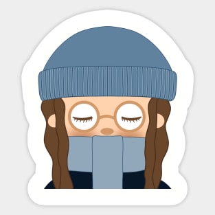 Winter Cosy Sticker